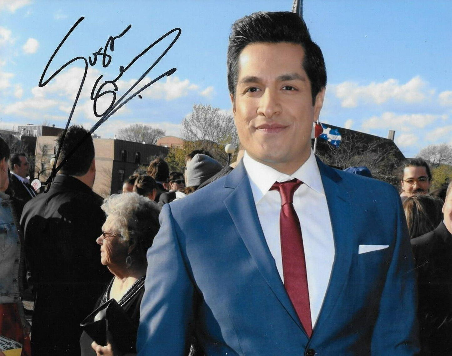 Signed Sugar Sammy Actor Comedian Autographed 8x10 Photo #3 original