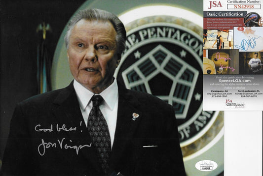 Signed Jon Voight 24 Autographed 8x10 Photo #3 with JSA Authentication