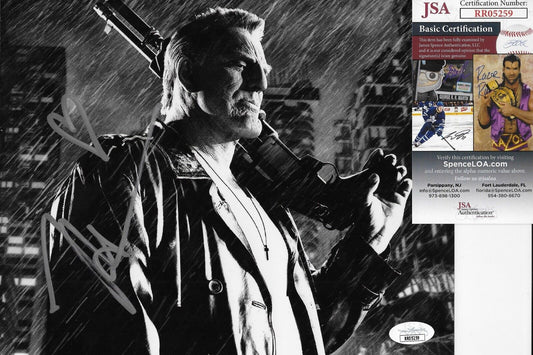 Signed Mickey Rourke Sin City Autographed 8x10 Photo #1 with JSA Authentication