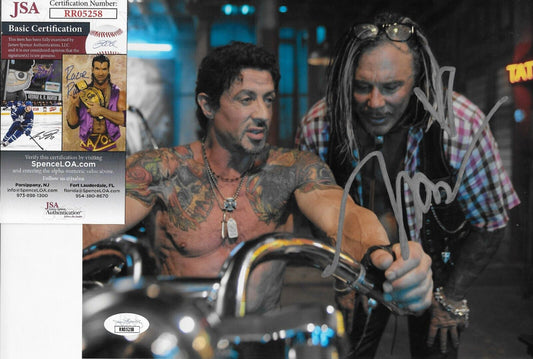 Signed Mickey Rourke The Expendables Autographed 8x10 Photo 3 JSA Authentication