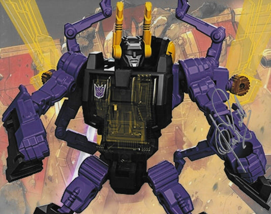 Signed Clive Revill Transformers Kickback Autographed 8x10 Photo #3 Original