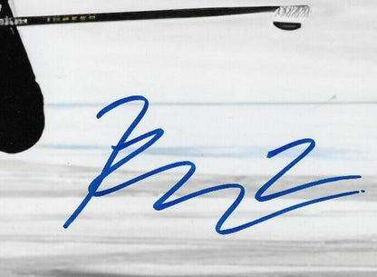 Signed Rutger McGroarty Pittsburgh Penguins Autographed 8x10 Photo #1 Original