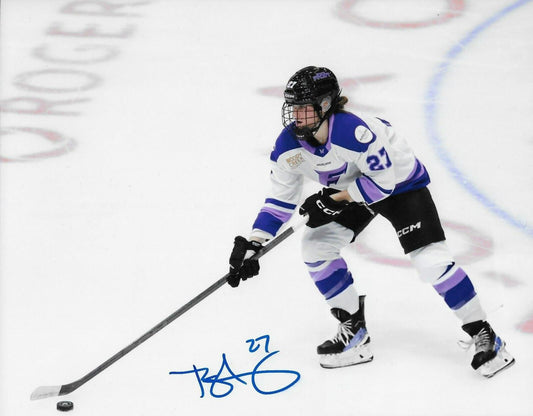 Signed Taylor Heise PWHL Minnesota Frost Team USA Hockey 8x10 Photo #2 Original