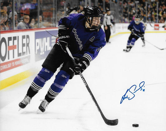 Signed Lee Stecklein PWHL Minnesota Frost Team USA Hockey 8x10 Photo #8 Original