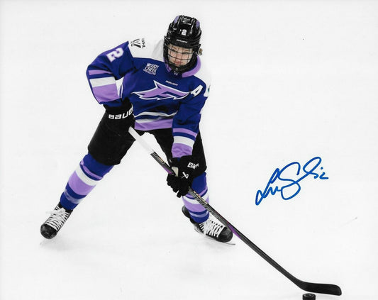 Signed Lee Stecklein PWHL Minnesota Frost Team USA Hockey 8x10 Photo #9 Original