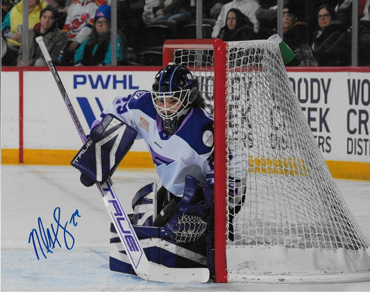 Signed Nicole Hensley PWHL Minnesota Frost Autographed 8x10 Photo #6 Original