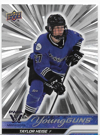 2024-25 Upper Deck PWHL Hockey Taylor Heise Young Guns Outburst #61 Minnesota