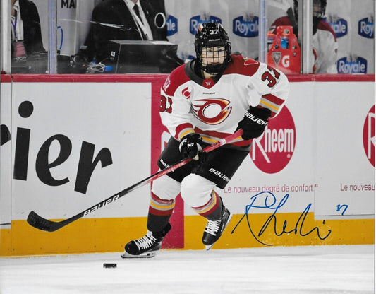 Signed Rebecca Leslie PWHL Ottawa Charge Autographed 8x10 Photo #2 Original