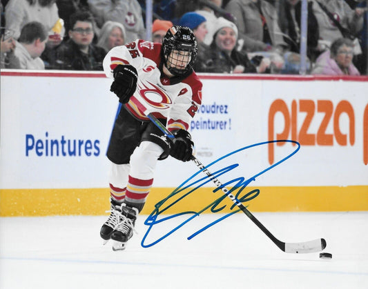 Signed Emily Clark PWHL Ottawa Charge Autographed 8x10 Photo #1 Original