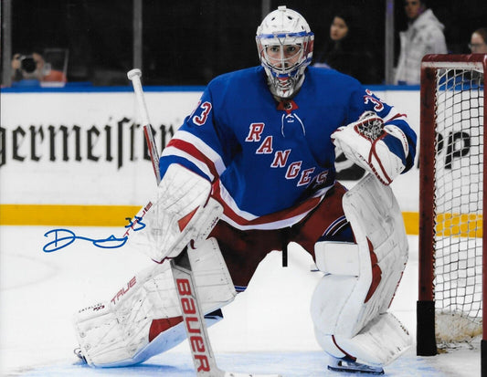 Signed Dylan Garand New York Rangers Autographed 8x10 Photo #5 Original