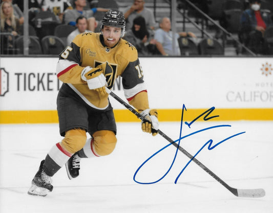 Signed Jake Leschyshyn Vegas Golden Knights Autographed 8x10 Photo #3 Original