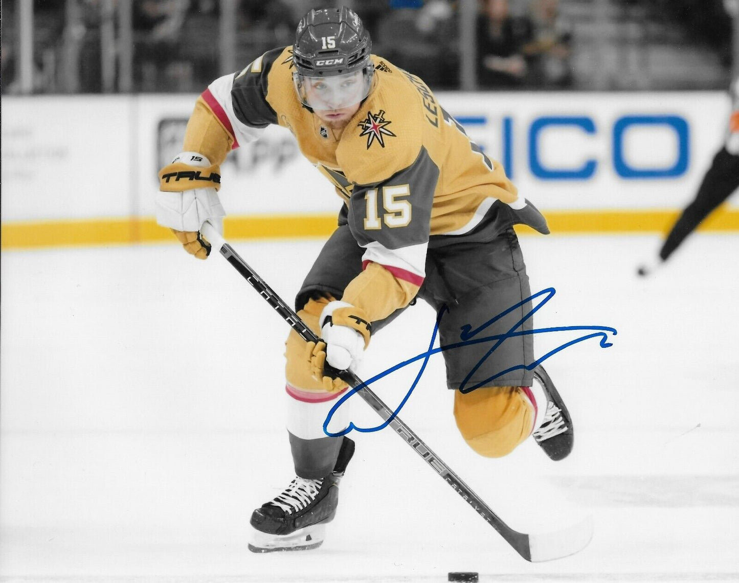 Signed Jake Leschyshyn Vegas Golden Knights Autographed 8x10 Photo #4 Original