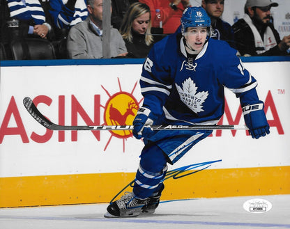 Signed Mitch Marner Toronto Maple Leafs 8x10 Photo #1 with JSA Authentication