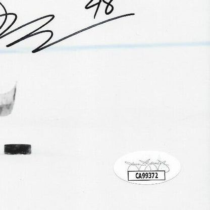 Signed Lane Hutson Montreal Canadiens 8x10 Photo #2 Original JSA Authentication