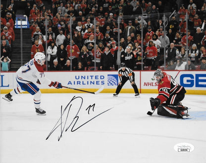 Signed Kirby Dach Montreal Canadiens 8x10 Photo #2 Original w JSA Authentication