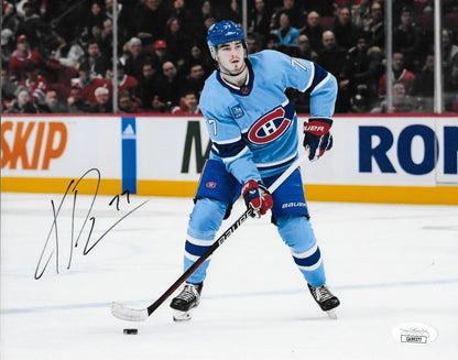 Signed Kirby Dach Montreal Canadiens 8x10 Photo #3 Original w JSA Authentication
