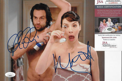 Signed Chris D'Elia Whitney Cummings Undateable 8x10 Photo #1 JSA Authentication