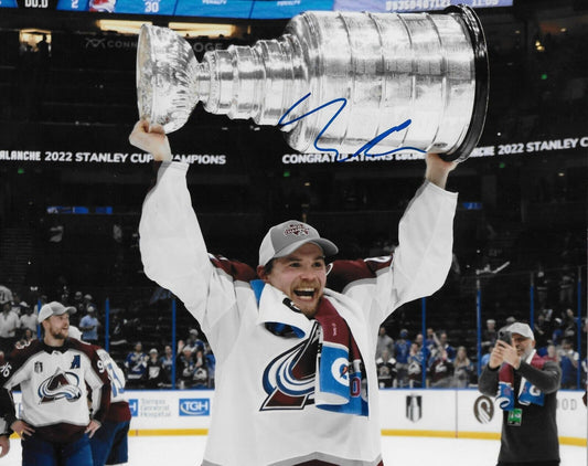 Signed Artturi Lehkonen Colorado Avalanche Stanley Cup 8x10 Photo #1 Original