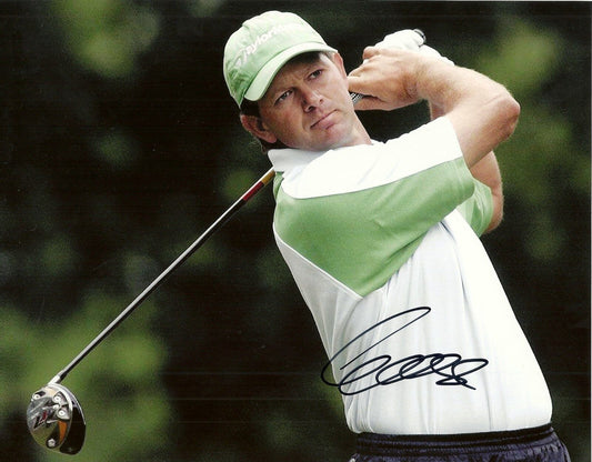 Signed Retief Goosen PGA Golf Autographed 8x10 Photo #2 Original