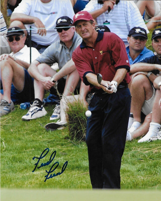 Signed Fred Funk PGA Golf Autographed 8x10 Photo #3 Original