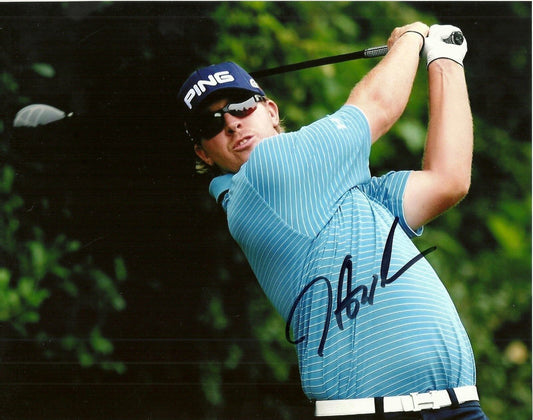 Signed Hunter Mahan PGA Golf Autographed 8x10 Photo #4 Original