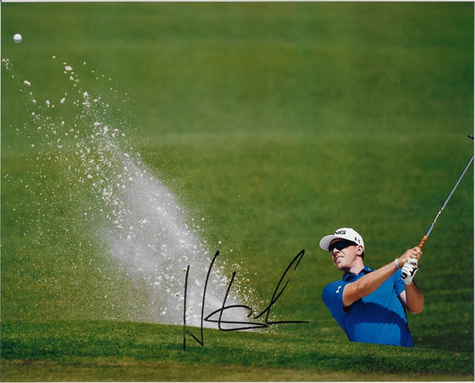 Signed Hunter Mahan PGA Golf Autographed 8x10 Photo #7 Original