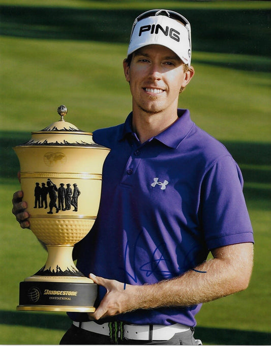 Signed Hunter Mahan PGA Golf Autographed 8x10 Photo #2 Original
