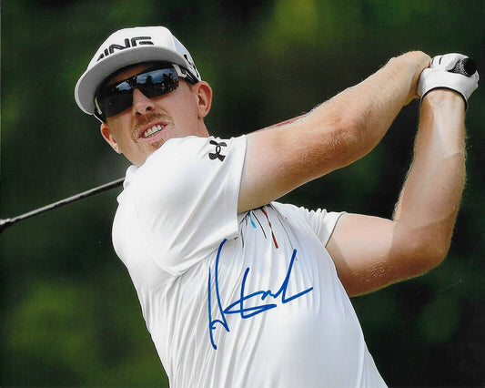 Signed Hunter Mahan PGA Golf Autographed 8x10 Photo #9 Original