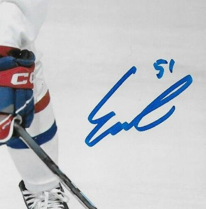 Signed Emil Heineman Montreal Canadiens 8x10 Photo #7 Original Private Signing