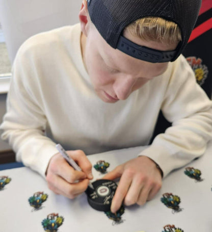 Signed Emil Heineman Montreal Canadiens 8x10 Photo #7 Original Private Signing