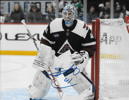 Signed Scott Wedgewood Colorado Avalanche Autographed 8x10 Photo #2 Original