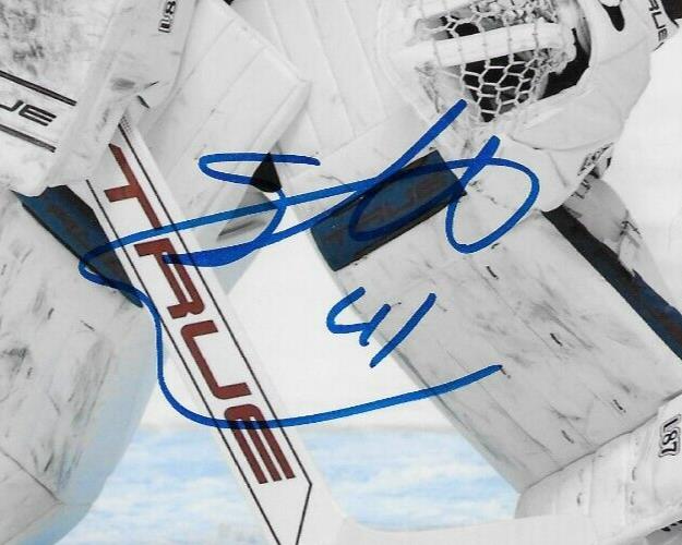 Signed Scott Wedgewood Colorado Avalanche Autographed 8x10 Photo #2 Original