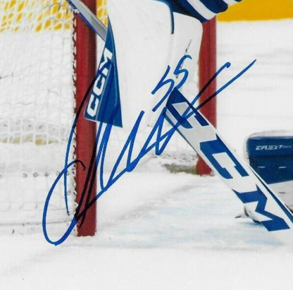 Signed Dennis Hildeby  Toronto Maple Leafs Autographed  8x10 Photo #4 Original