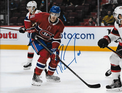 Signed Brandon Baddock Montreal Canadiens 8x10 Photo #2 Original