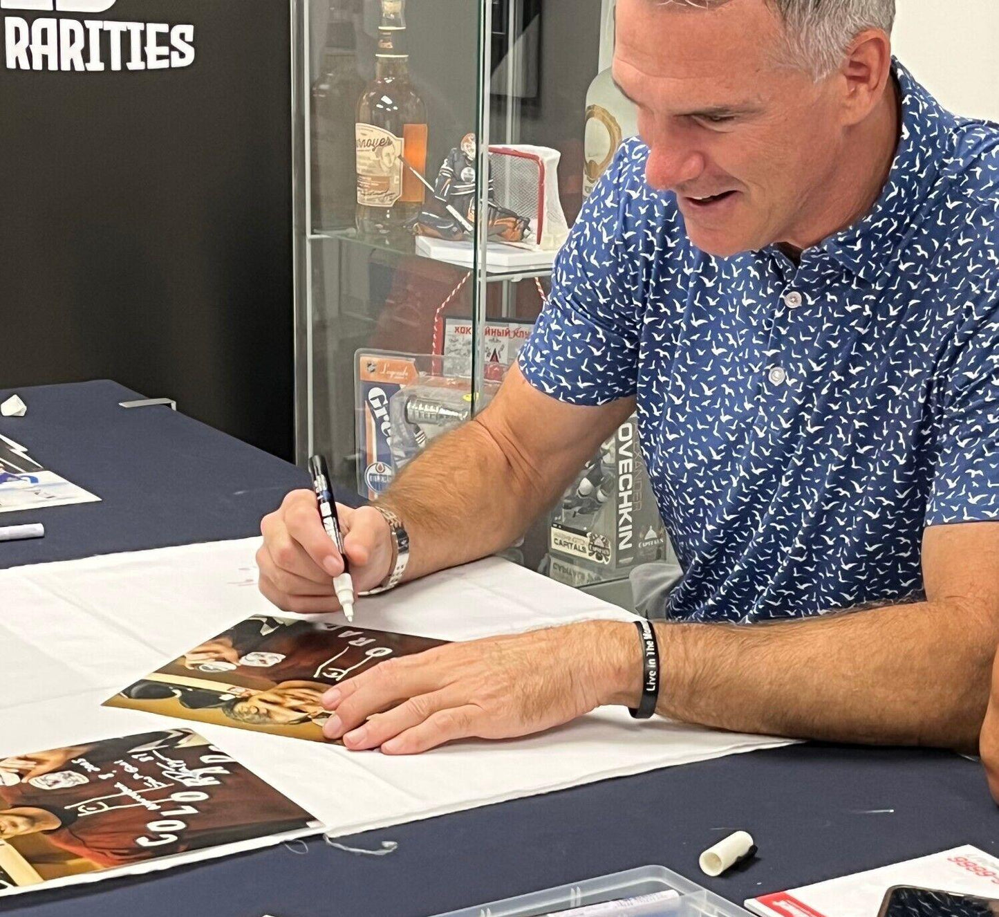 Signed Pierre Turgeon New York Islanders Puck HOF 23 Inscription Private Signing