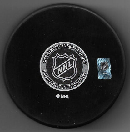 Signed Bob Gainey Montreal Canadiens Puck Inscribed H of F 92 Private Signing