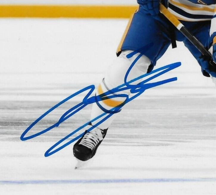 Signed Bowen Byram Buffalo Sabres Autographed 8x10 Photo #2 Original
