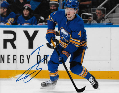 Signed Bowen Byram Buffalo Sabres Autographed 8x10 Photo #3 Original