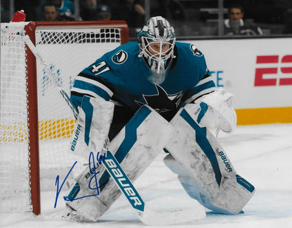Signed Vitek Vanecek San Jose Sharks Autographed 8x10 Photo #1 Original
