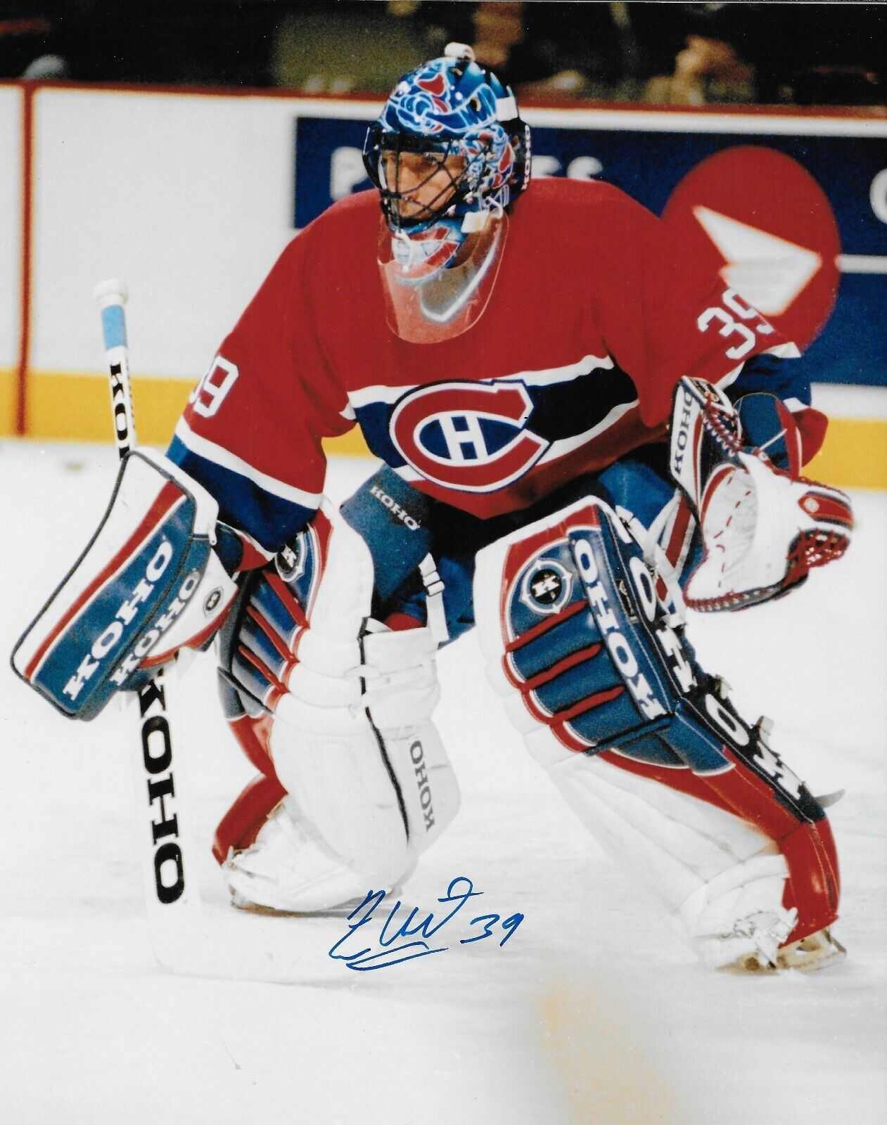 Signed Frederic Chabot Montreal Canadiens Autographed 8x10 Photo #1 Original