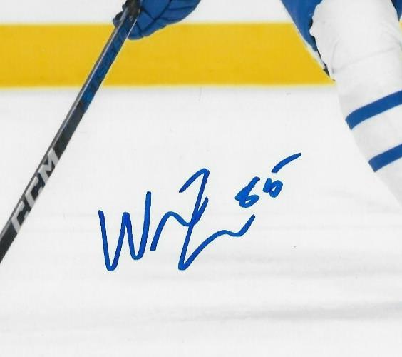 Signed William Lagesson Toronto Maple Leafs 8x10 Photo #2 AHL Marlies Original
