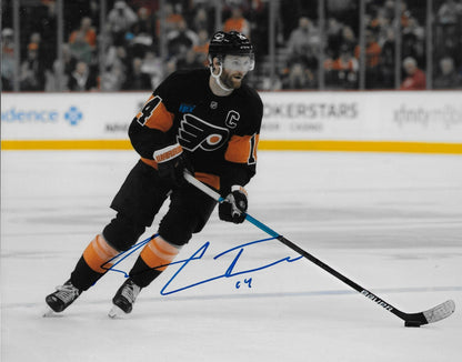 Signed Sean Couturier Philadelphia Flyers Autographed 8x10 Photo #1 Original