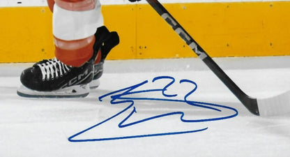 Signed Jacob Pelletier Philadelphia Flyers Autographed 8x10 Photo #2 Original
