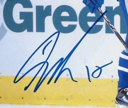 Signed Andreas Johnsson Toronto Maple Leafs San Jose 8x10 Photo #1 Original