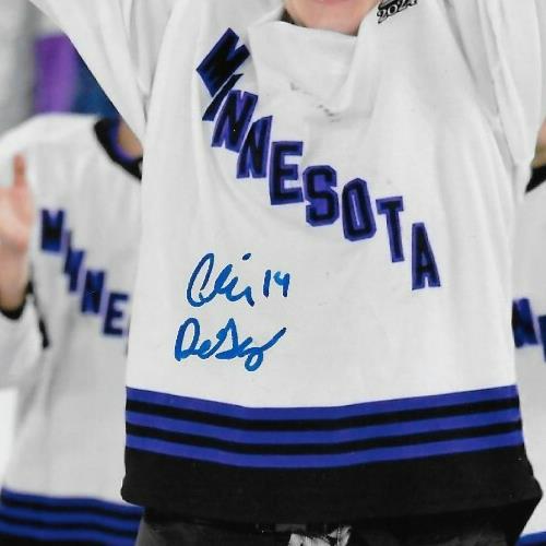 Signed Claire DeGeorge PWHL Minnesota Frost Autographed 8x10 Photo #1 Original