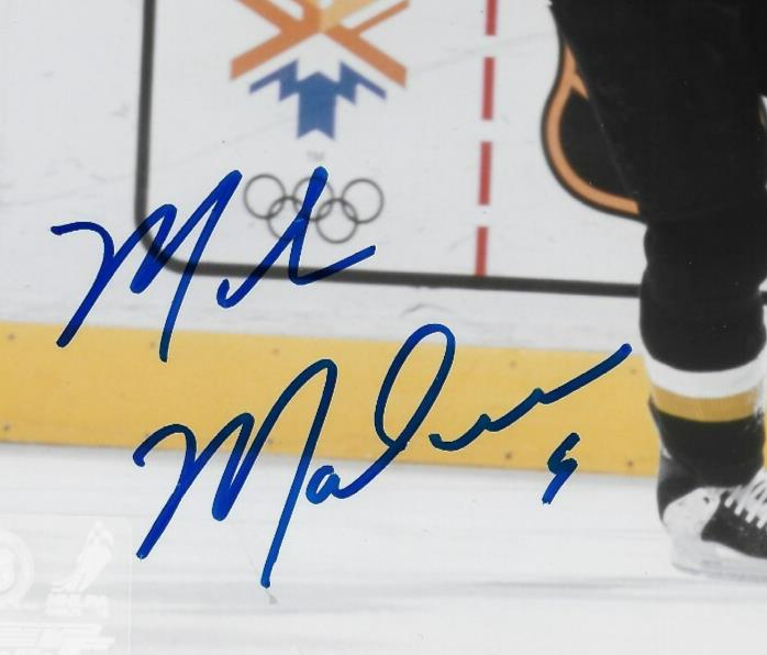 Signed Mike Modano Dallas Stars Autographed 8x10 Photo #1 w JSA Authentication