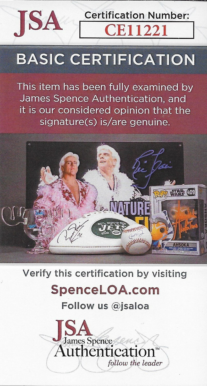 Signed Mike Modano Dallas Stars Autographed 8x10 Photo #1 w JSA Authentication