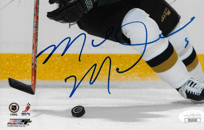 Signed Mike Modano Dallas Stars Autographed 8x10 Photo #2 w JSA Authentication
