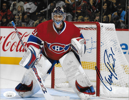Signed Carey Price Montreal Canadiens Autographed 8x10 #1 w JSA Authentication
