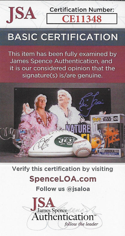 Signed Jeff Bagwell Houston Astros Program Autographed with JSA Authentication